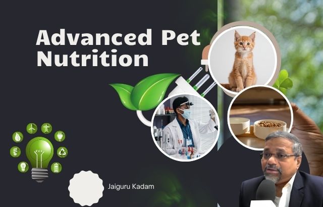 Scientist preparing customized pet food formula in advanced nutrition lab Personalized Dog Meal Bowl