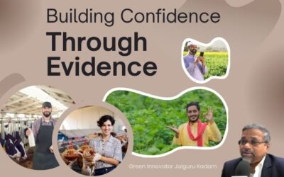 Building Confidence Through Evidence: The Foundation of Sustainable Agricultural Change