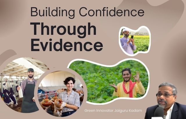 Building Confidence Through Evidence: The Foundation of Sustainable Agricultural Change