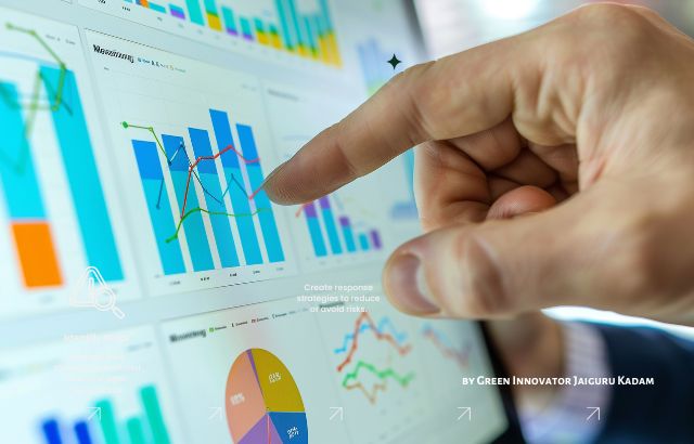 Transformation of a broken business system into an intelligent self-correcting system symbolized by gears evolving into a digital neural network representing learning from mistakes.