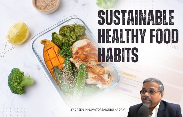 sustainable healthy food with fresh local vegetables for a greener future