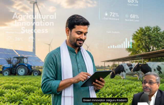 Green Innovator driving sustainable agricultural success through technology and innovation